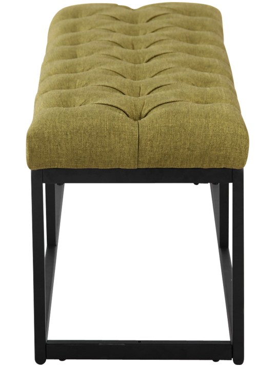 Bancă țesătură Amun 150 cm, verde