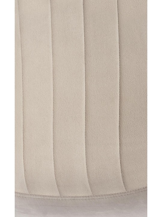 Scaun de sufragerie Baxter din catifea, gri