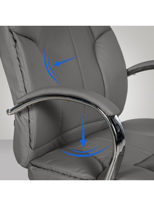 Scaun de birou BIG Xanthos, gri