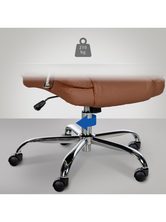 Scaun de birou BIG Xanthos, maro deschis