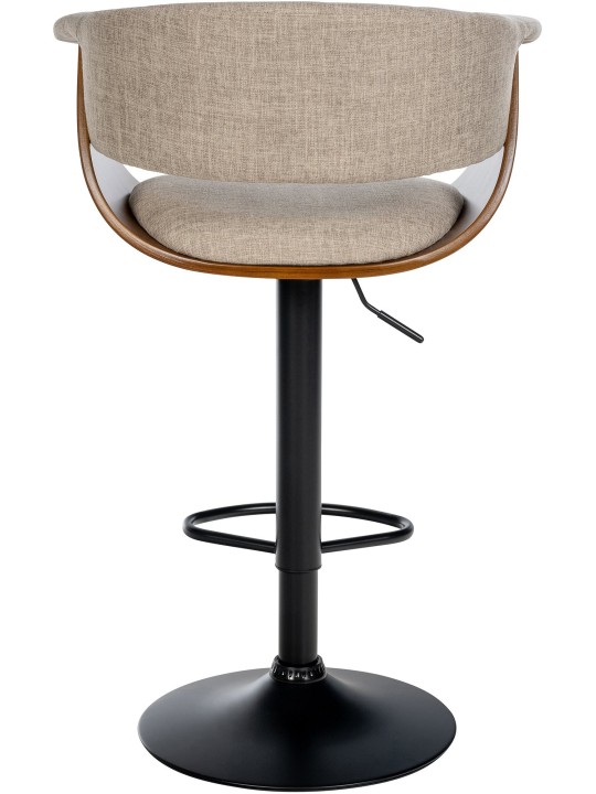 Scaun de bar Vestal fabric, nuc/crem Scaun de bar Vestal fabric, nuc/crem