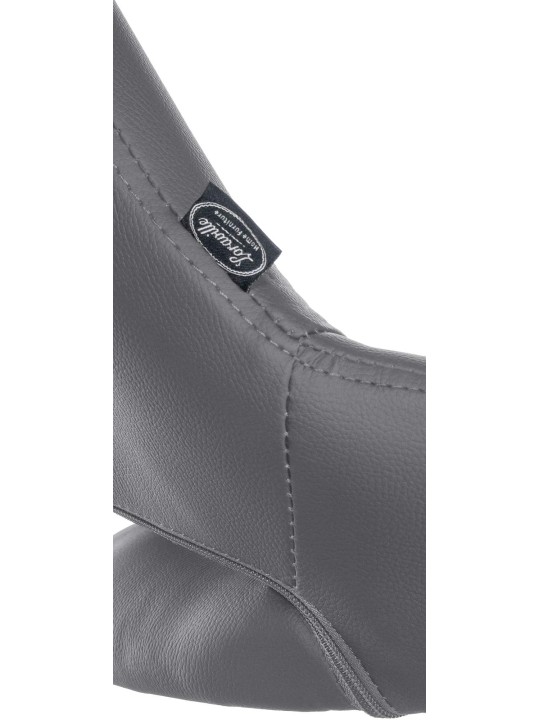 Scaun de bar Milet imitatie piele, gri Scaun de bar Milet imitatie piele, gri