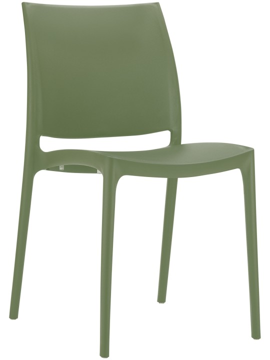 Scaun Maya, măsliniu Scaun Maya, măsliniu