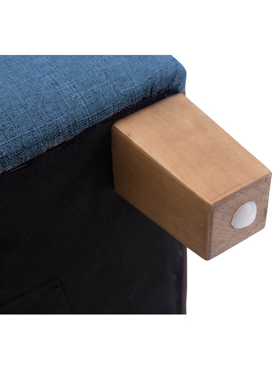 Scaun faraon, lumina antica, albastru