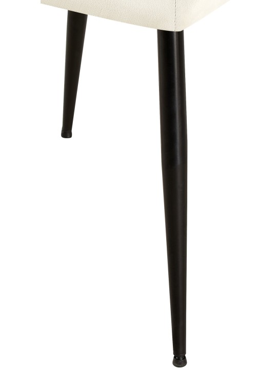 Scaun vizitator catifea Emia, crem Scaun vizitator catifea Emia, crem