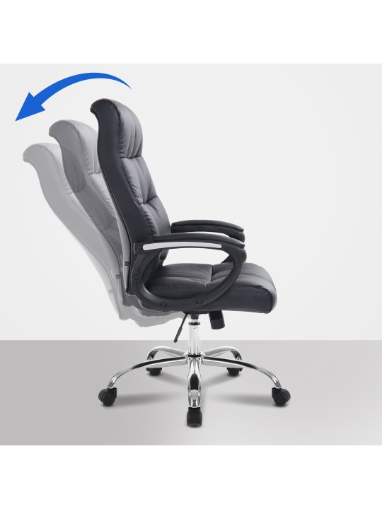 Scaun de birou Poseidon, negru