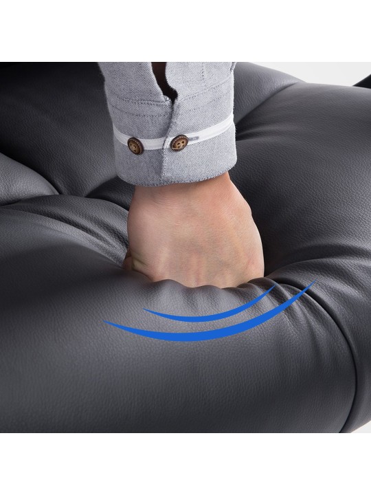 Scaun de birou Poseidon, negru