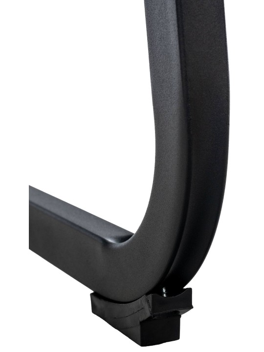 Set 2 scaune de sufragerie catifea Vermont, negru