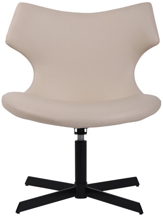 Sezlong Welland imitatie piele, crem