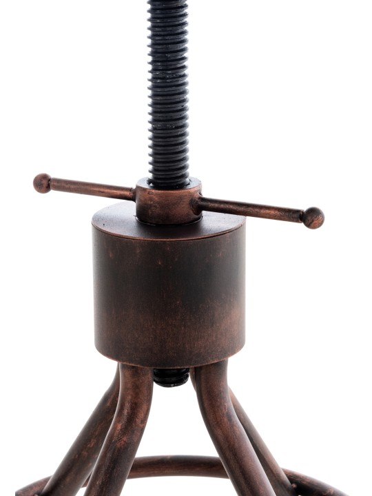 Set 2 scaune de bar Hanam, bronz Set 2 scaune de bar Hanam, bronz