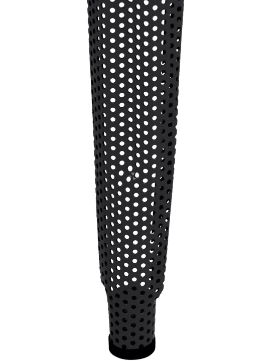 Set 4 scaune de bar Fletcher, negru