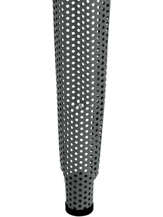 Set 4 scaune de bar Fletcher, gri