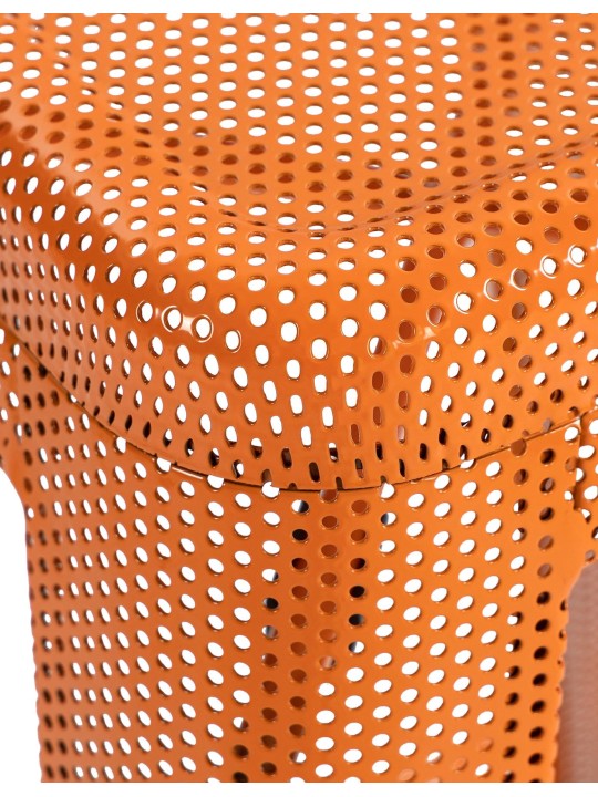 Set 4 scaune de bar Fletcher, portocaliu