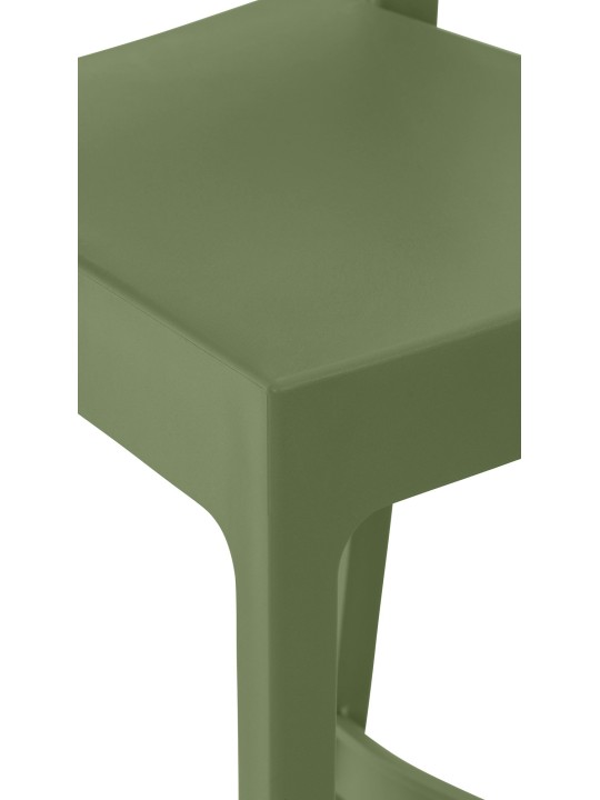 Set 2 scaune de bar Maya, măsliniu