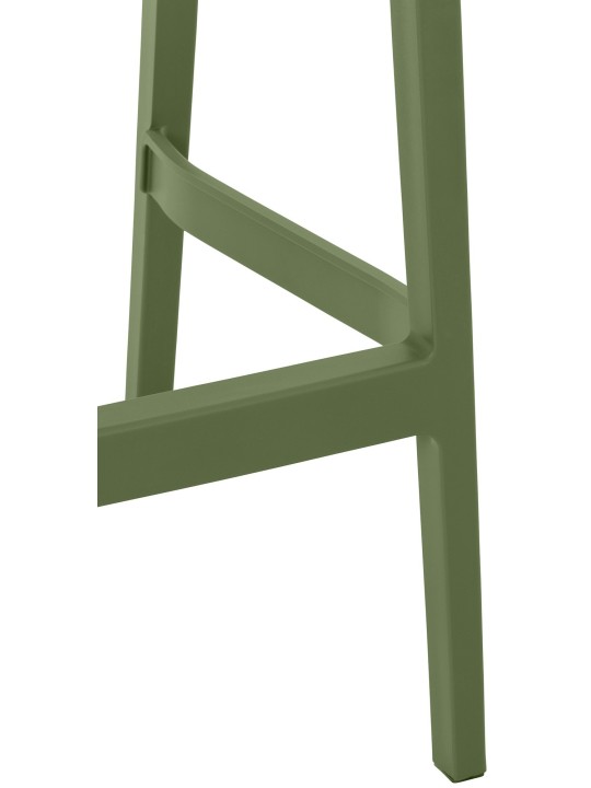 Set 2 scaune de bar Maya, măsliniu