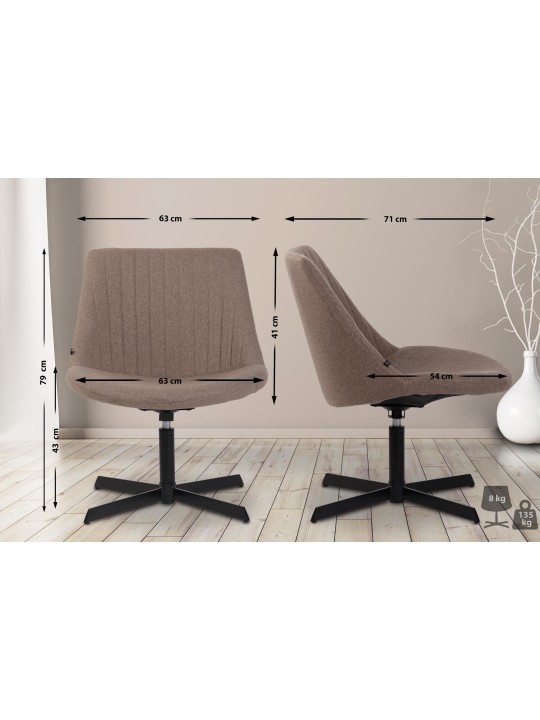 Sezlong Granby, taupe