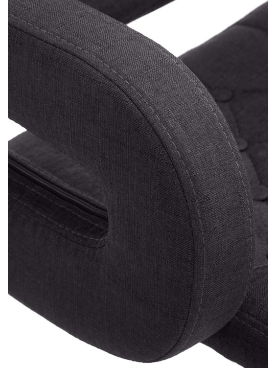 Scaun de bar Dublin FABRIC C, negru