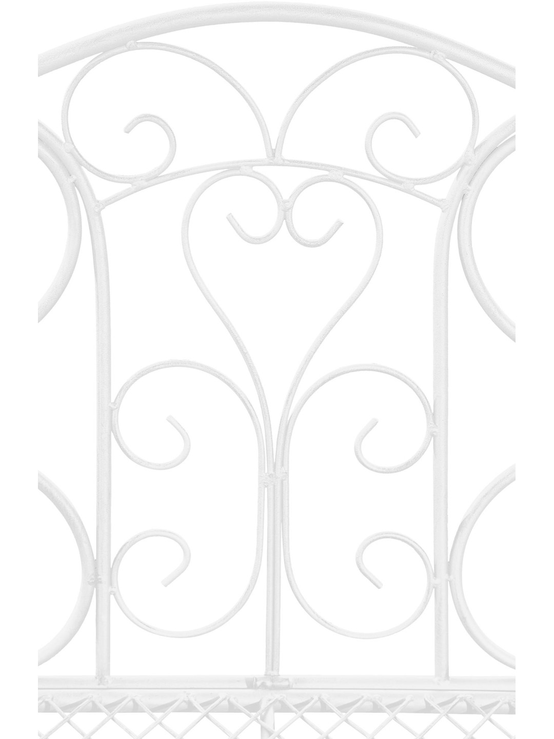 Banca de gradina Tara, alb