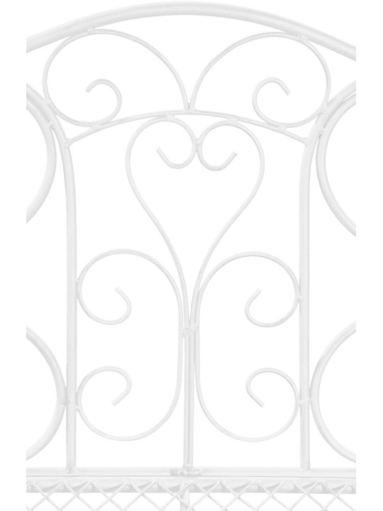 Banca de gradina Tara, alb