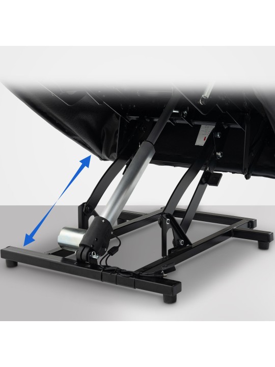 Fotoliu Andover stofa, gri închis