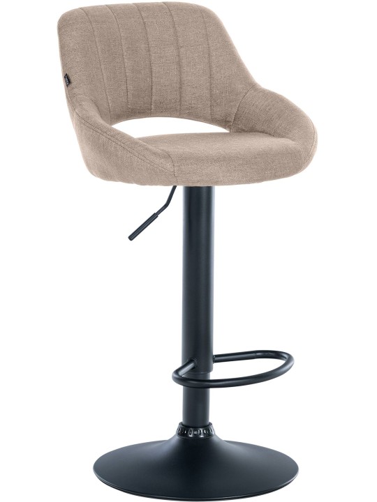 Scaun de bar Tesatura Milet, taupe Scaun de bar Tesatura Milet, taupe