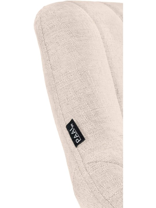 Scaun de bar Tesatura Milet, crem