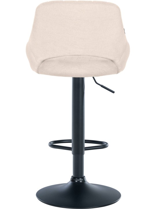 Scaun de bar Tesatura Milet, crem