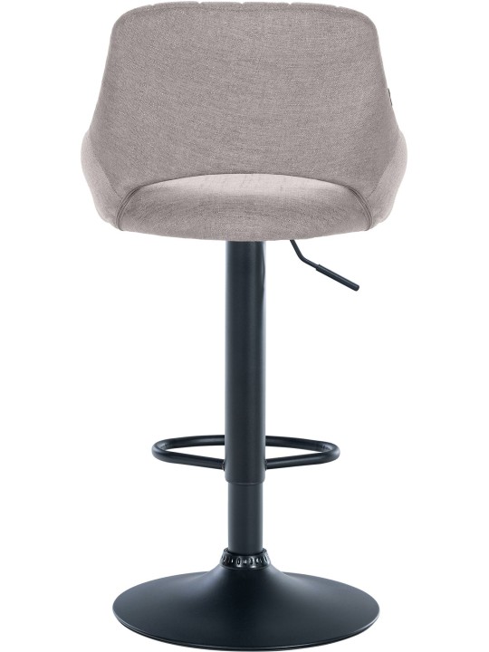 Scaun de bar Tesatura Milet, gri Scaun de bar Tesatura Milet, gri