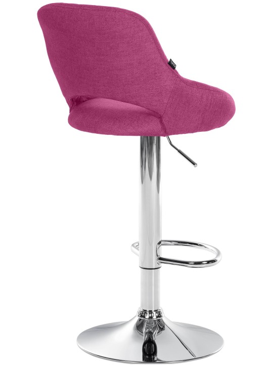 Scaun bar Milet stofa crom, lila