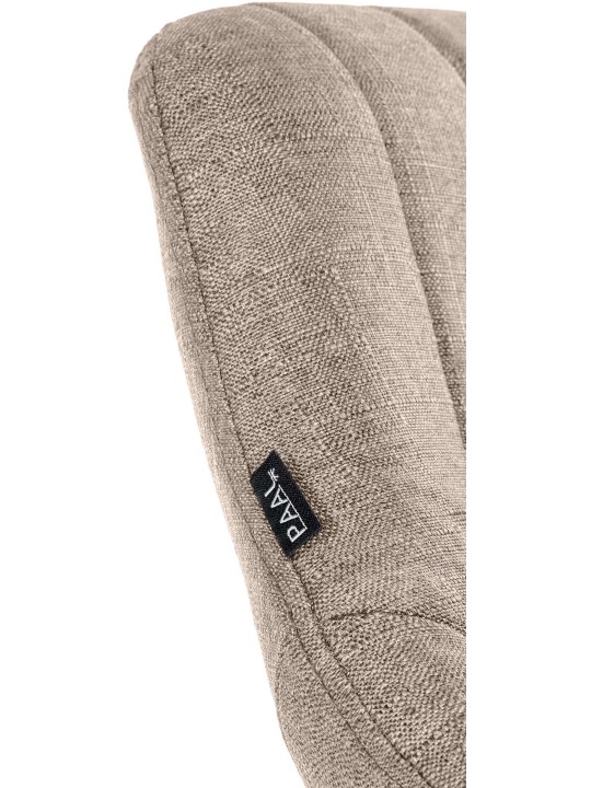 Scaun bar Milet stofa crom, taupe