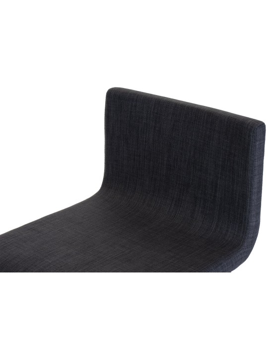 Scaun de bar Tesatura Limon B, gri închis