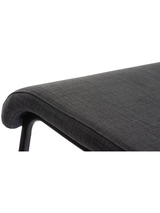 Scaun de bar Tesatura Limon B, gri închis