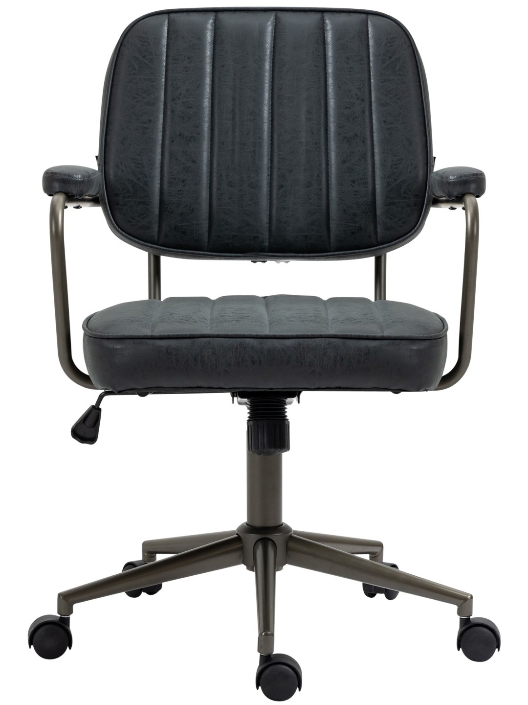 Scaun de birou Natrona, negru antic