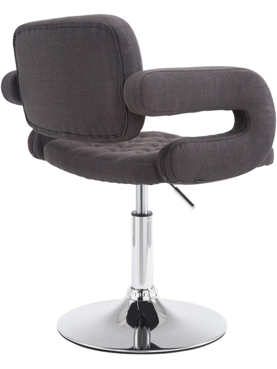 Sezlong Tesatura Dublin, gri închis