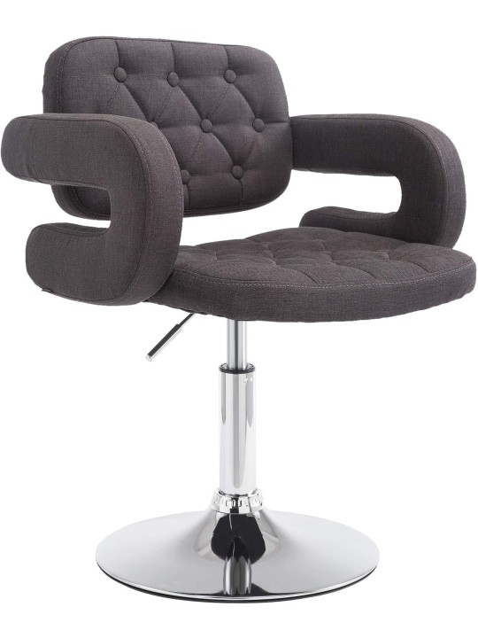 Sezlong Tesatura Dublin, gri închis