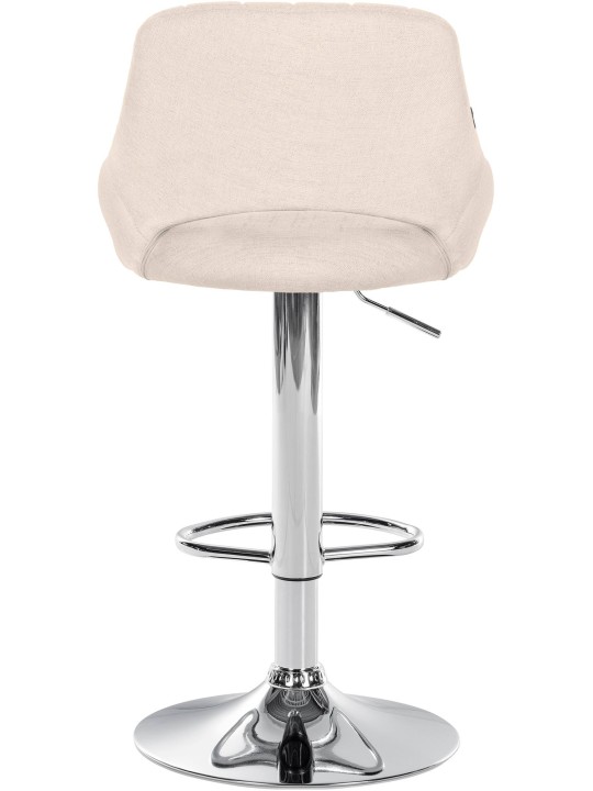 Set 2 scaune de bar Tesatura Milet C, crem