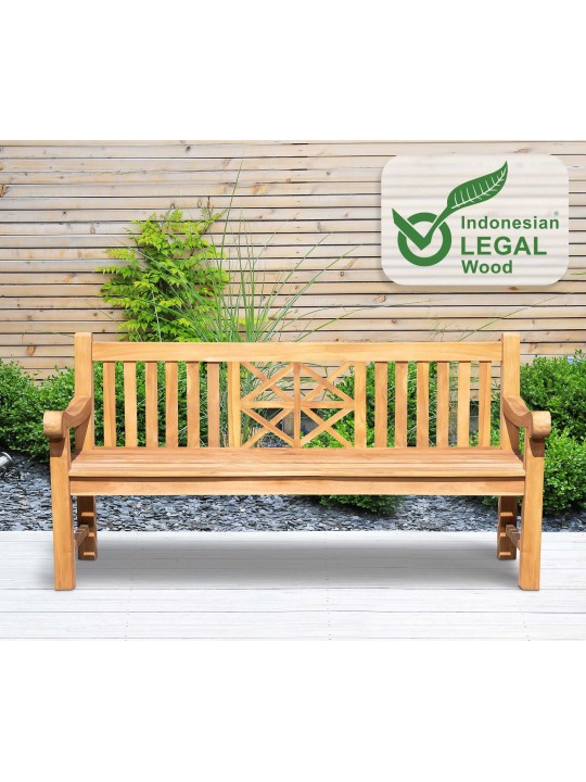 Banca din teak Florida 180 cm, tec