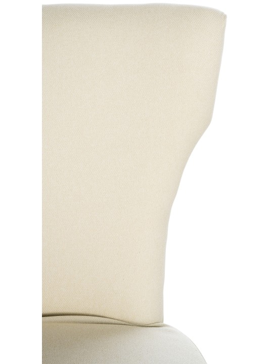 Set 2 scaune de sufragerie tesatura Zadar antic-închis, crem