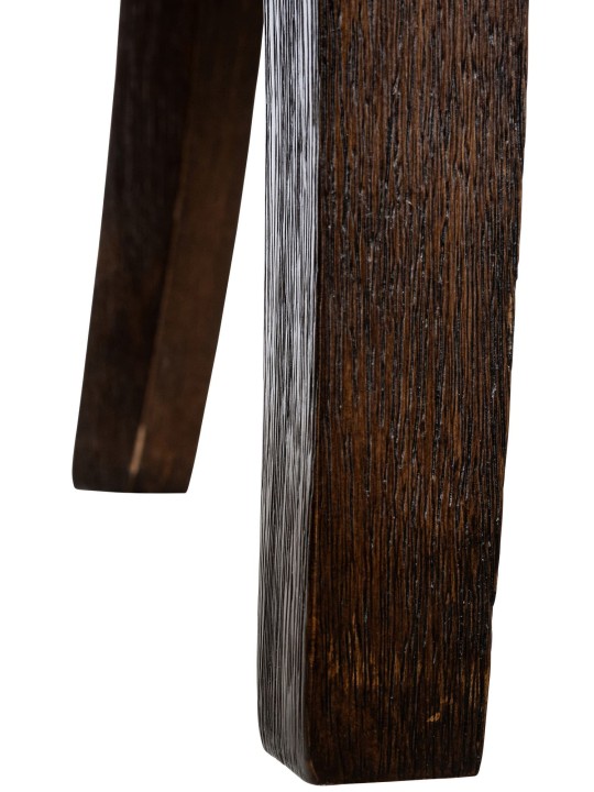 Set 2 scaune de sufragerie tesatura Zadar antic-închis, crem