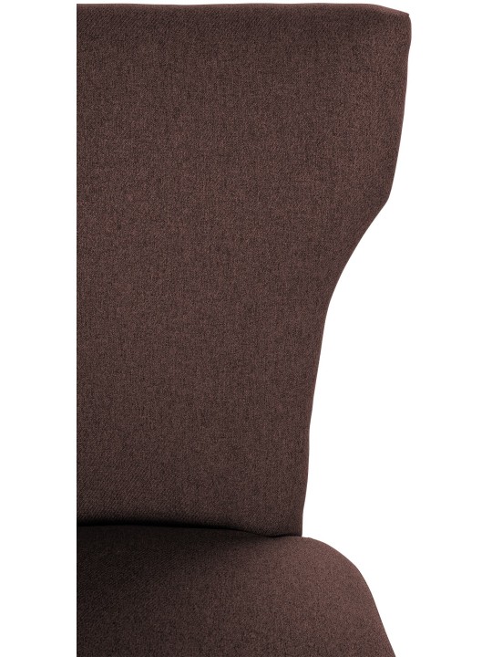 Set 2 scaune de sufragerie tesatura Zadar antic-luminoasa, maro