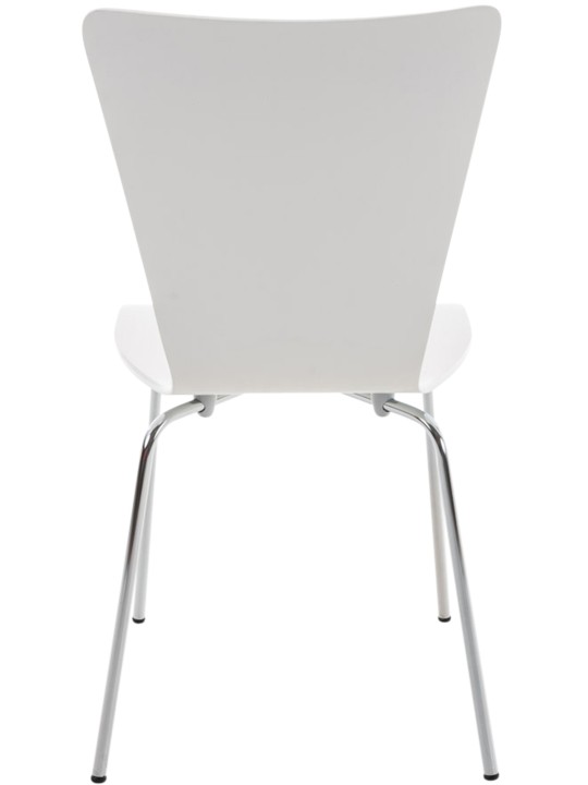 Scaun vizitator Aaron, alb Scaun vizitator Aaron, alb