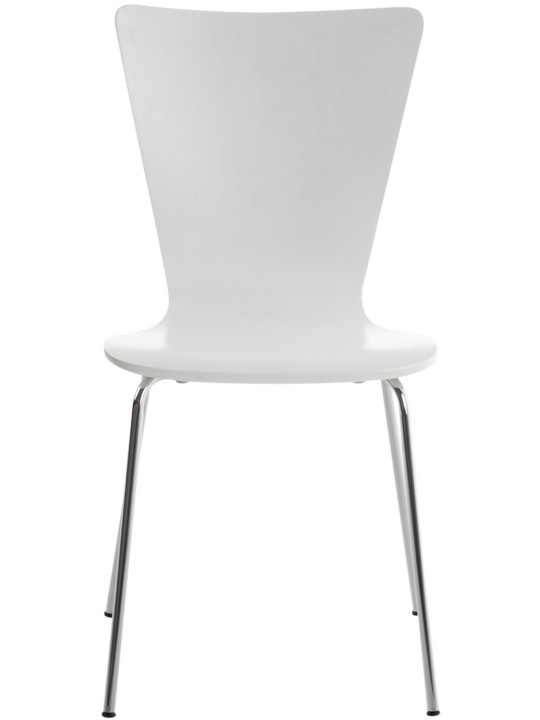 Scaun vizitator Aaron, alb Scaun vizitator Aaron, alb