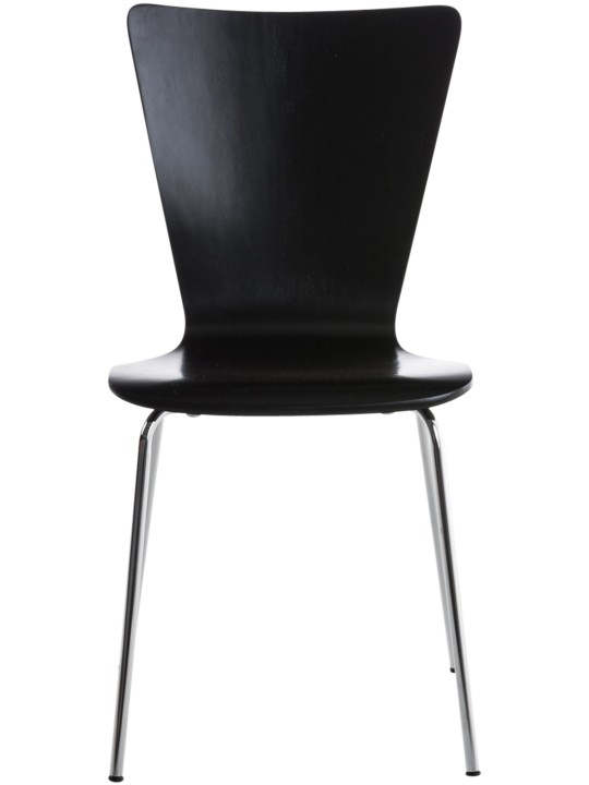 Scaun vizitator Aaron, negru