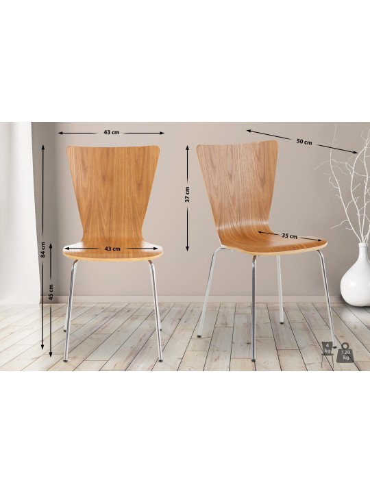 Scaun vizitator Aaron, stejar Scaun vizitator Aaron, stejar