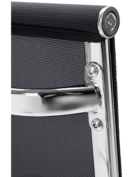 Scaun vizitator Brenda, negru