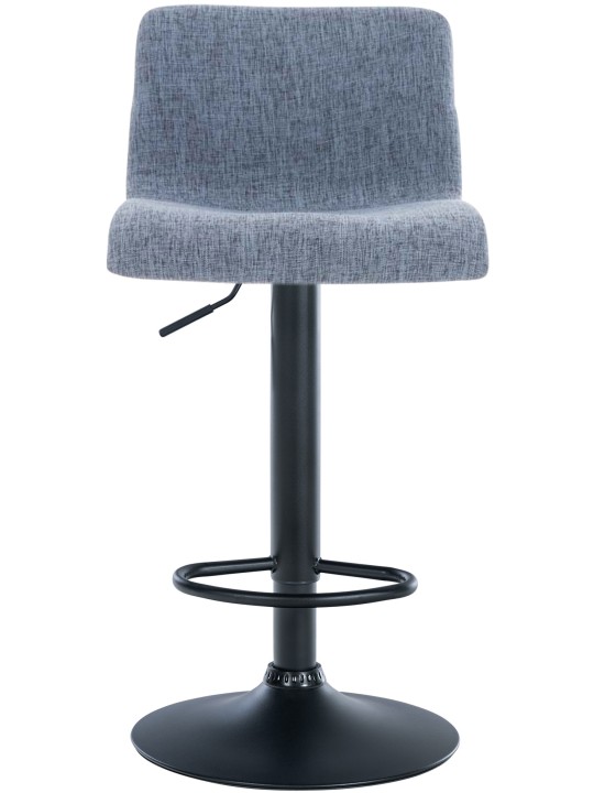 Scaun de bar țesătură Hoover B, albastru