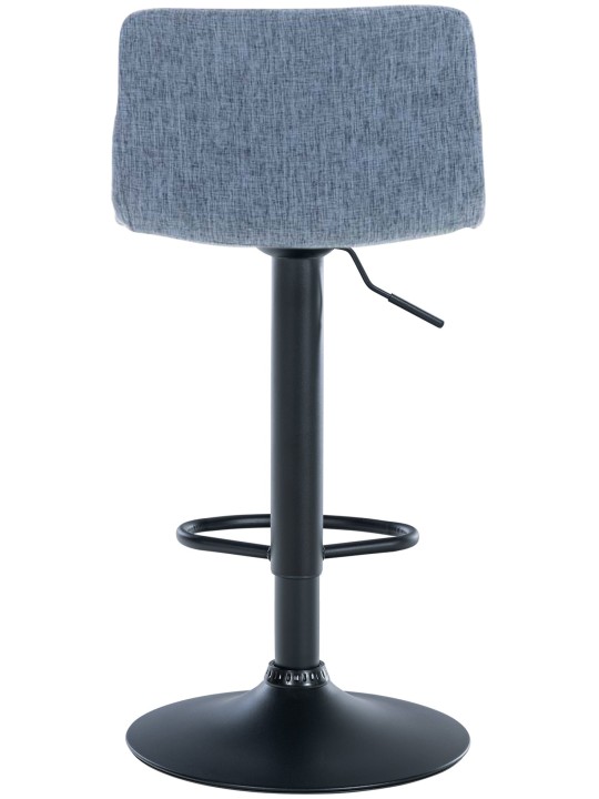 Scaun de bar țesătură Hoover B, albastru