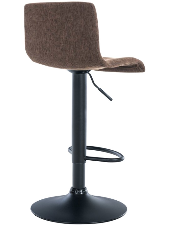 Scaun de bar țesătură Hoover B, maro