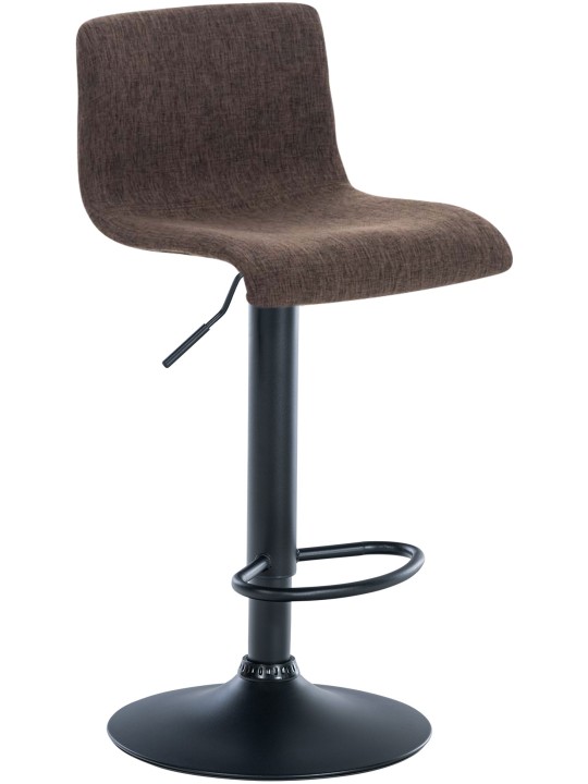 Scaun de bar țesătură Hoover B, maro