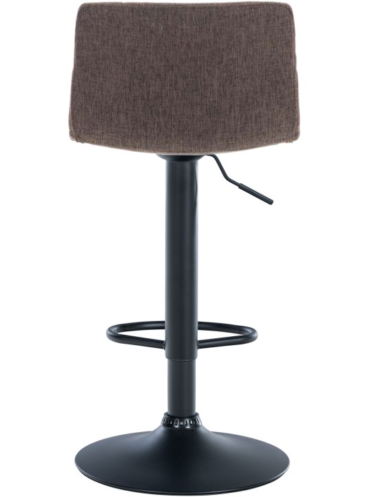 Scaun de bar țesătură Hoover B, maro